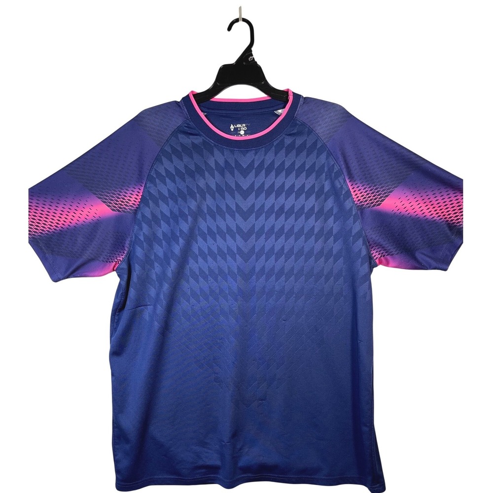 Liberty Pro Mens Soccer shirt Navy Pink Size XL